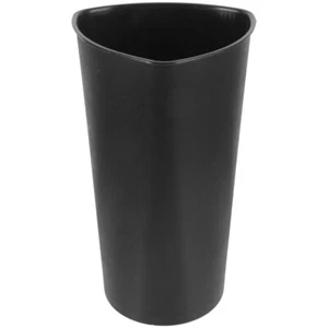 Plastic Tall Flower Buckets Black Display Pot Vases Wedding Centerpiece - Picture 1 of 12