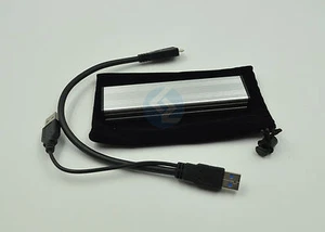 Silver SSD to USB3.0 Hard disk Enclosure Adapter for MacBook Air A1370 2010 2011 - Picture 1 of 4