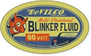 4-PACK BLINKER HOT ROD RAT FINK MOTORCYCLES TOOLS GUNS STICKERS - Picture 1 of 1