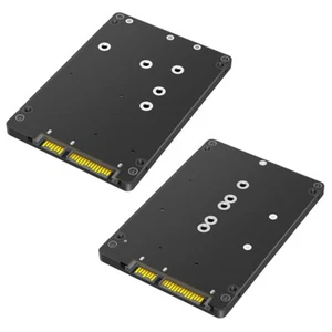 6Gbps M.2 NGFF B-key & MSATA SSD To SATA 3.0 External Hard Drive Box SSD Case - Afbeelding 1 van 15