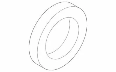 OEM NEW GENUINE 1992-2020 Ford F-250 Super Duty Inner Bearing Nut 8C3Z-1A125-A - Image 1 of 2