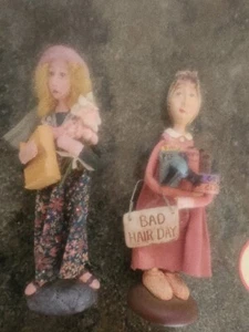 Zwei melancholische Puppen 8 Zoll - Bild 1 von 4