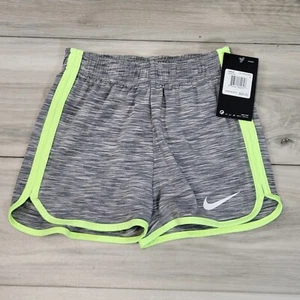 Nike Shorts Girls 6 Light Smoke Gray New - Picture 1 of 5