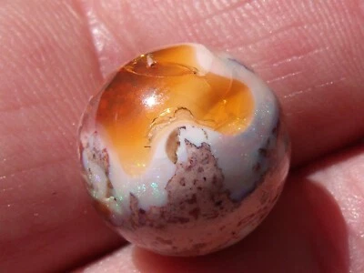 Cuentas de ópalo de fuego Cantera mexicana de 15,64 quilates Foto 1 de 4