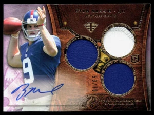 Ryan Nassib 2013 Topps Triple Threads Purple Auto #127 #/70 - Picture 1 of 2