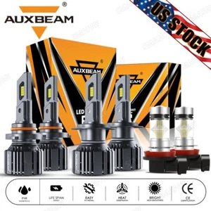 For 2006-2013 Suzuki Grand Vitara AUXBEAM Canbus LED Headlights Fog 9005 H7 H11 - Picture 1 of 12