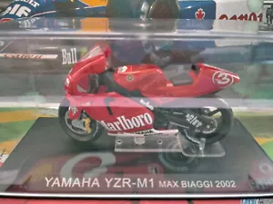 1/24 IXO Yamaha YZR-M1 Max Biaggi Moto GP 2002 "Marlboro" Sponsor - Picture 1 of 5