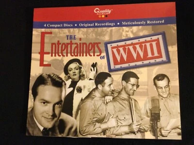 The Entertainers Of WWII (2004) 4 CD Boxed Set Original Recordings 48 Tracks EX - Image 1 of 4