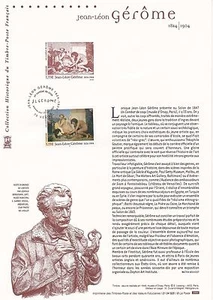 Document Philatélique 1er Jour : 25 2004 - Tableau Jean-Léon Gérôme Peintre - Imagen 1 de 1