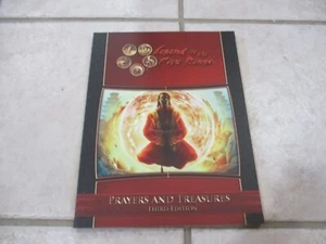 L5R RPG 3rd Edition Prayers and Treasures - Picture 1 of 1