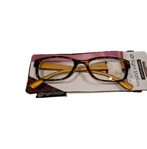 Foster Grant Sight Station Heather 2.75 Reading Glasses - Picture 1 of 2
