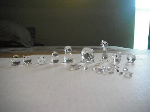 large lot of swarovski crystal figures for repair all need repair parts pieces - Picture 1 of 10