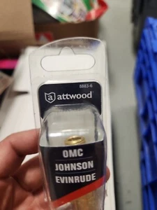 Attwood Fuel Tank Fitting 1/4in Male NPT Threads for Johnson Evintrude OMC - Picture 1 of 5