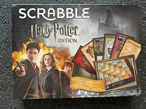 New - Scrabble Harry Potter Edition Board Game 2016 Mattel Crossword Game Sealed - Picture 1 of 2