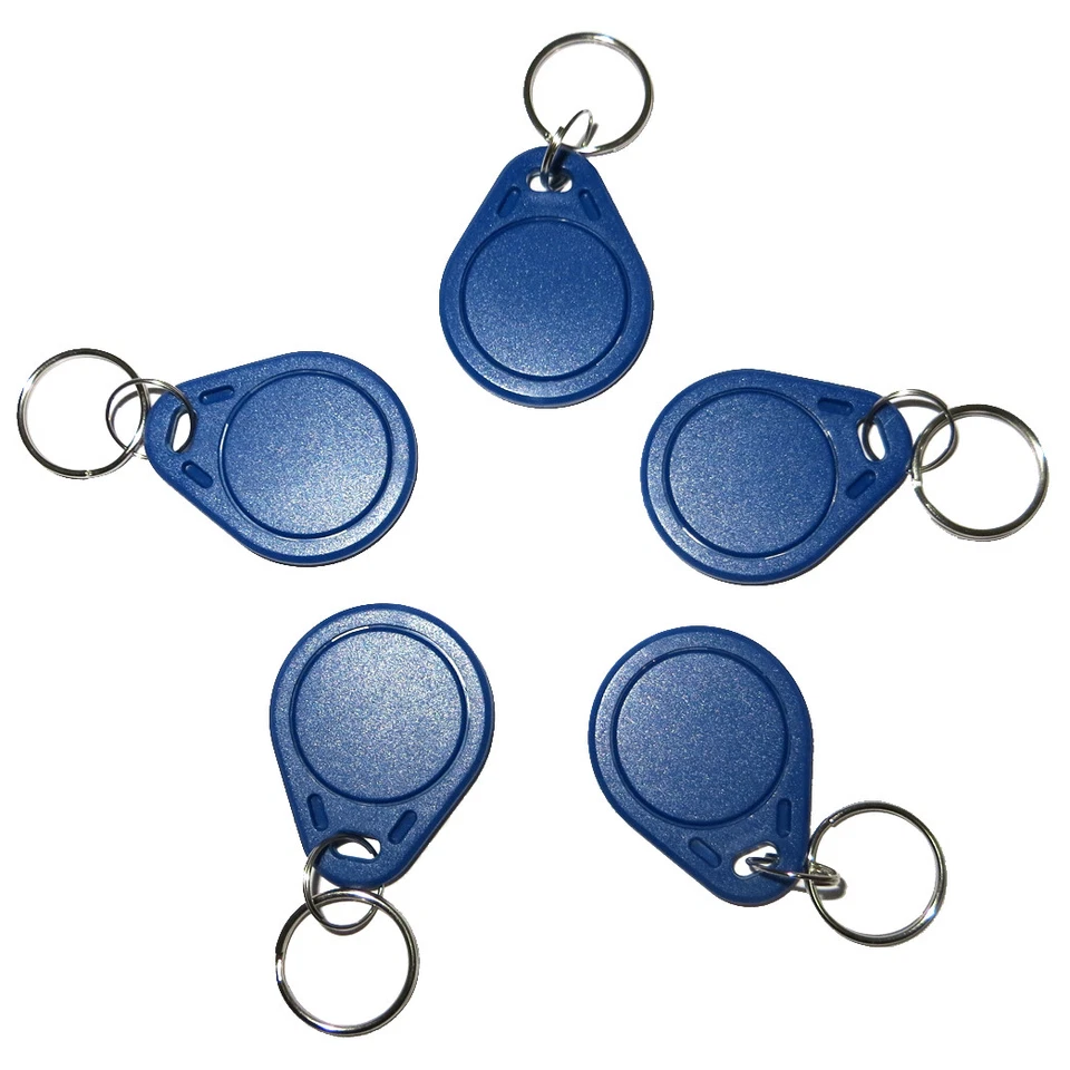 5pcs Writable Rewrite 125KHz EM4100 HIID Tag Keyfob For Copier Access control - Image 1 of 1