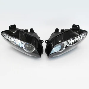 Motorcycle Front Headlight Head Lamp Assembly For Yamaha YZF R1 2004 2005 2006 - Picture 1 of 4