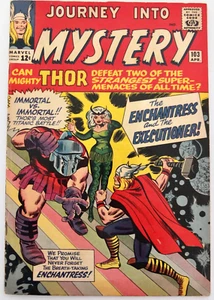 Viaggio nel mistero 1964 fumetto Marvel 103 Jack Kirby prima apparizione incantatrice - Foto 1 di 17