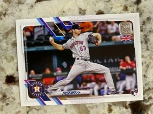 2021 TOPPS UK EDITION ROOKIE CARD HOUSTON ASTROS TYLER IVEY #213 - Picture 1 of 1