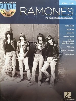 Ramones Guitar Play-Along Vol 179 Tab Book w/ CD - Image 1 of 4
