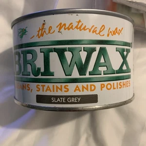 Smalto cera grigio stato Briwax 370/(prodotto Regno Unito all'interno) - Foto 1 di 2