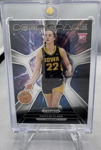 2024 Panini Prizm Draft Picks - Deep Space Caitlin Clark #8 (RC) - Picture 1 of 2