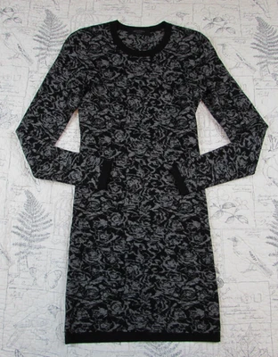 Usado en Excelente Condición $248 Vestido All Saints Lex Rosa Jacquard Tejido Suéter Vestido Mujer M Foto 1 de 4