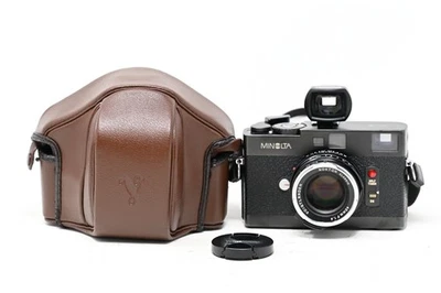 MINOLTA CLE Rangefinder 35mm Camera w/ Nokton Classic 40mm 1.4 + Finder (#B70) - Image 1 of 4