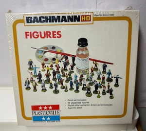 Vintage Sealed Bachmann Plasticville 2809 HO 1/87 Scale People Figures - Bild 1 von 2