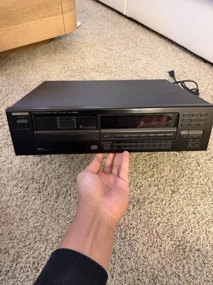 Cambiador de reproductor de CD múltiple Kenwood DP-M5560 6 cargador de disco compacto - ¡PROBADO + FUNCIONA! Foto 1 de 4
