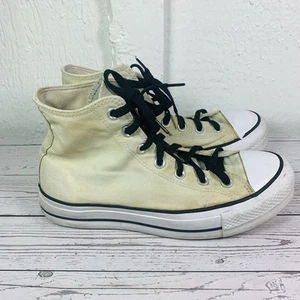 Converse Chuck Taylor All Star Lift High Top Platform Beige Womens 9 Lace Up - Picture 1 of 11