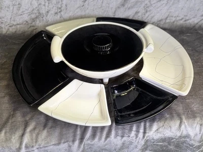 Vintage Kenwood 7 PC Bowl Side Party Platter USA #960 961 962 Vintage Kitchen - Image 1 of 4