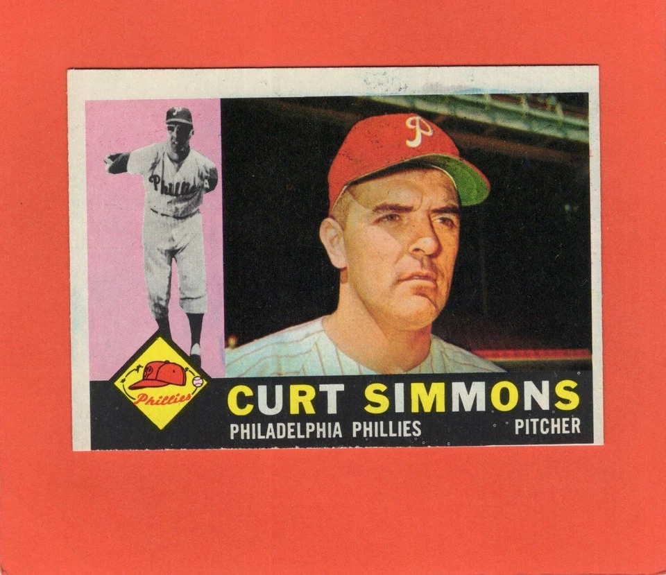 1960 Topps Baseball (#2-499) - Elige una tarjeta, estado F-MT Foto 1 de 1