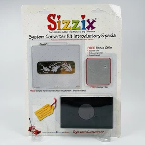 New Sizzix System Converter Kit Introductory Special Sealed in Package Die Cut - Picture 1 of 8
