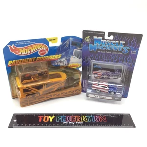 Hot Wheels Pavement Pounders & Funline Muscle Machine '67 Nova Lot - Picture 1 of 11