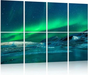 Acoustic Panels Soundproof Wall Panels: Sound 12x16inchx8pcs, Aurora - Picture 1 of 6