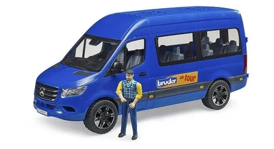 BRUDER MB Sprinter Transfer with Driver - B102681 - LEISURE TOY / TAXI - Image 1 of 3
