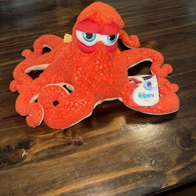 Peluche Disney Store Finding Dory Nemo Hank 2016 pulpo mediano/grande 17" relleno Foto 1 de 4
