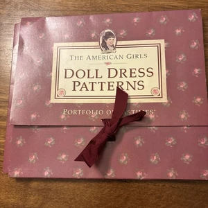 The American Girl Doll Dress Patterns Samantha Pleasant Company Partially Cut - Picture 1 of 3
