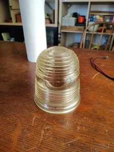 Ribbed Jelly Jar Westinghouse Style 1373052 Light Cover Vintage Antique ExpProof - Picture 1 of 16