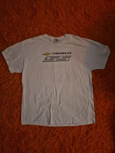 Chevrolet SS White Heavy Cotton Tee Size XL - Picture 1 of 4