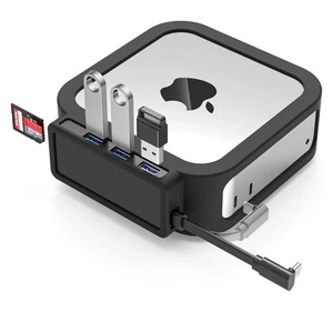 MAC MINI M4 - Dock e custodia da uno a cinque - USB Type-A, scheda dati - custodia protettiva - Foto 1 di 5