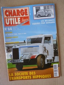 Charge Utile n°64, Cournil, Schars, Mathis-Moline, Berliet PAH PBH PHC, STH - Imagen 1 de 1