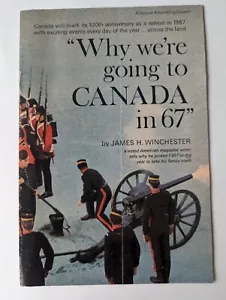 Folleto Expo 67 vintage años 60 para visitar Canadá - Imagen 1 de 4
