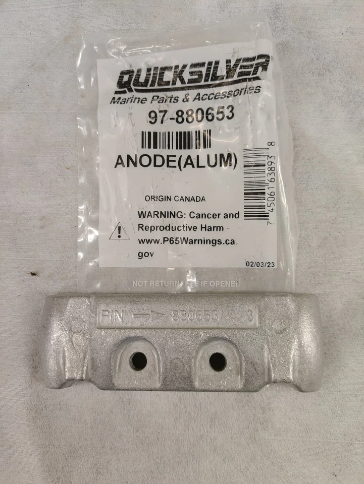Ánodo marino Mercury 880653 Foto 1 de 1
