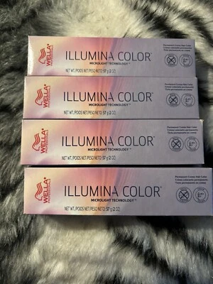 Wella Illumina Permanent Hair Color 5/81 Light Brown/Pearl Ash, 2 oz 4pk - Image 1 of 3