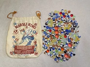 Bolso de mármol surtido torneo rey mármol lona años 50 raro - Imagen 1 de 16