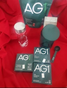AG1 Athletic Greens Complete Kit AG1 Pouch• Travel Packs •Canister/Scoop• Shaker - Picture 1 of 4
