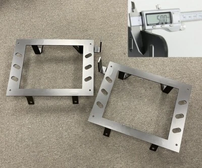 FOR 98-05 FORD RANGER XT CAB 4 DOOR HEAVY DUTY RACING SEAT BRACKET ADAPTER PAIR - Image 1 of 4