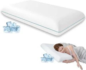 Ultra Soft Memory Foam Pillow, Cooling Pillow for Side Sleepers, Back Stomach - Picture 1 of 7