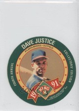 1991 King-B Collector's Edition Discs David Justice #18